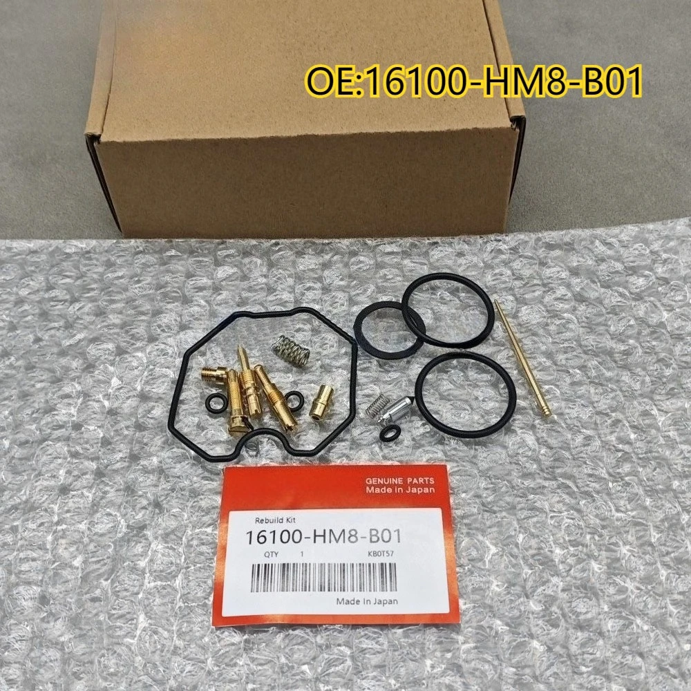 

High quality New For 16100-HM8-B01 Carburetor Rebuild Kit For Honda Recon 250 TRX250TE TM Sportrax 250