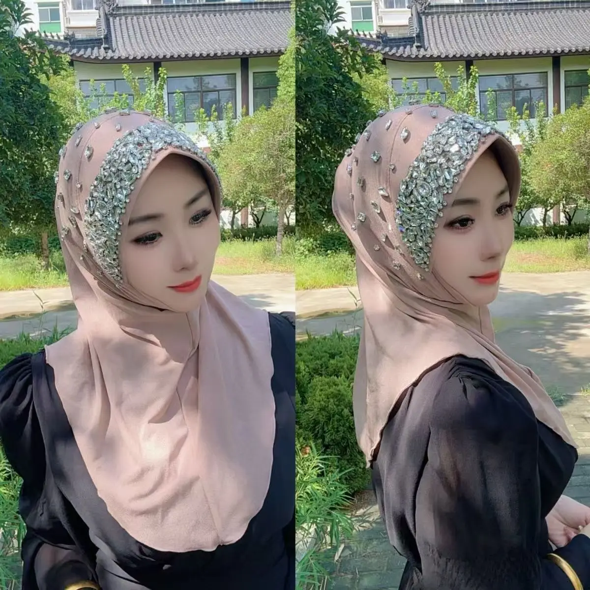 

Hijab Muslim Women Shawl Headscarf Luxury Tassels Chiffon Scarf Malaysia Kufi Islam Summer Student Turban 05447