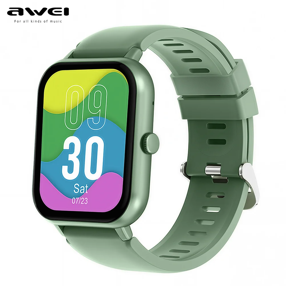 

Awei H25 Multifunctional Smart Watch Men Women Bluetooth Connected Phone Call Fitness Sports Bracelet Body Health Monitoring