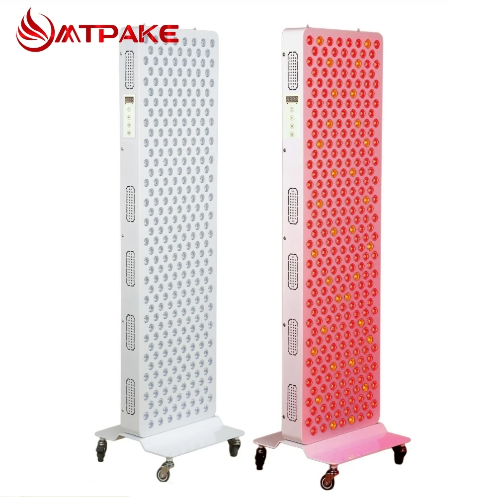 

Панель для красно-световой терапии с двумя чипами, элитный класс, LED-устройства для красоты, 630нм, 660нм, 810нм, 830нм, 850нм, ближний инфракрасный свет для всего тела