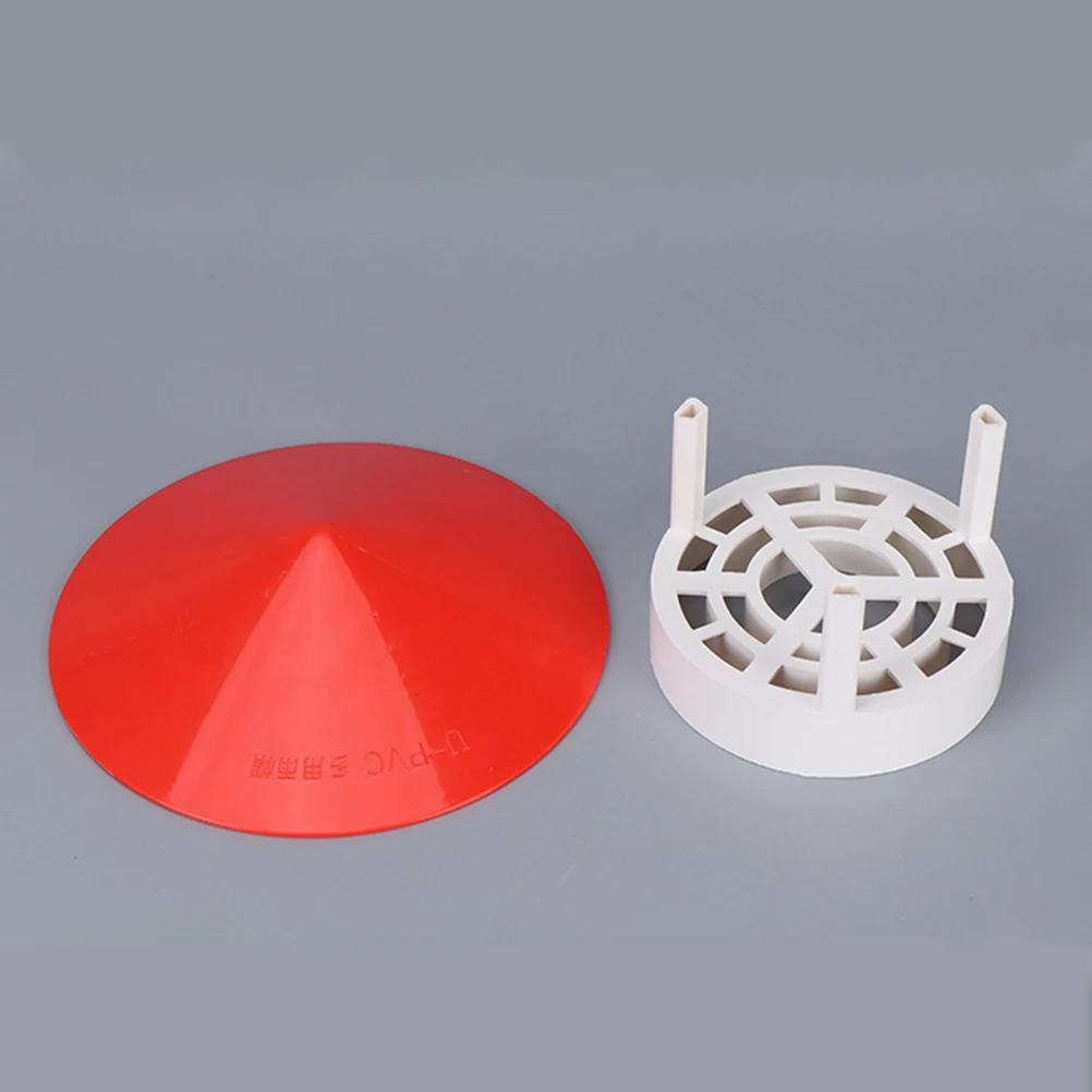 

1PC PVC Rainproof Smokestack Cap Roof Chimney Cover Exhaust Pipe Protector Anti Rust Snow Proof Ventilation Funnel Easy