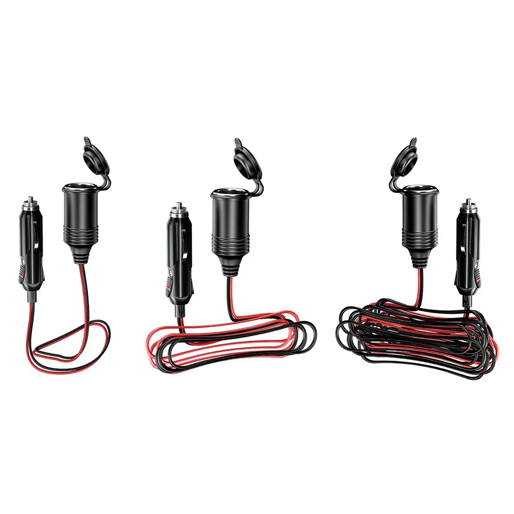 

12В 24В 20A розетка 0,6 м/1,5 м/4 м прикуриватель Женский удлинитель кабеля питания