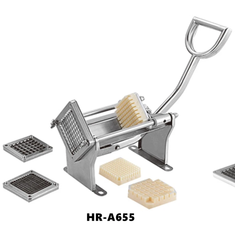 Horizontal French fry potato cutter potato chips making machine french fries cutting machine