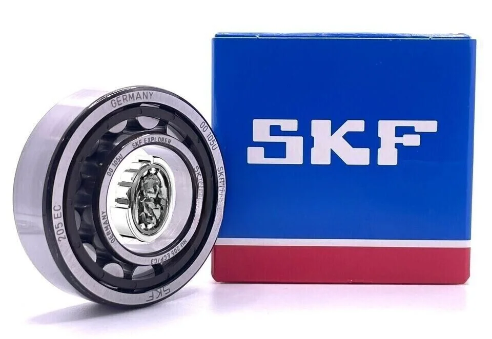 SKF GERMANY NU205 ECP CYLINDRICAL ROLLER BEARING 25x52x15mm