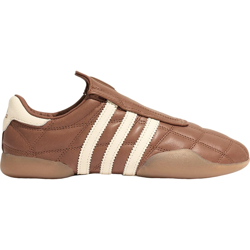 Adidas genuine 2025 women's leather fashionable thin soled martial arts sports shoes JR6017