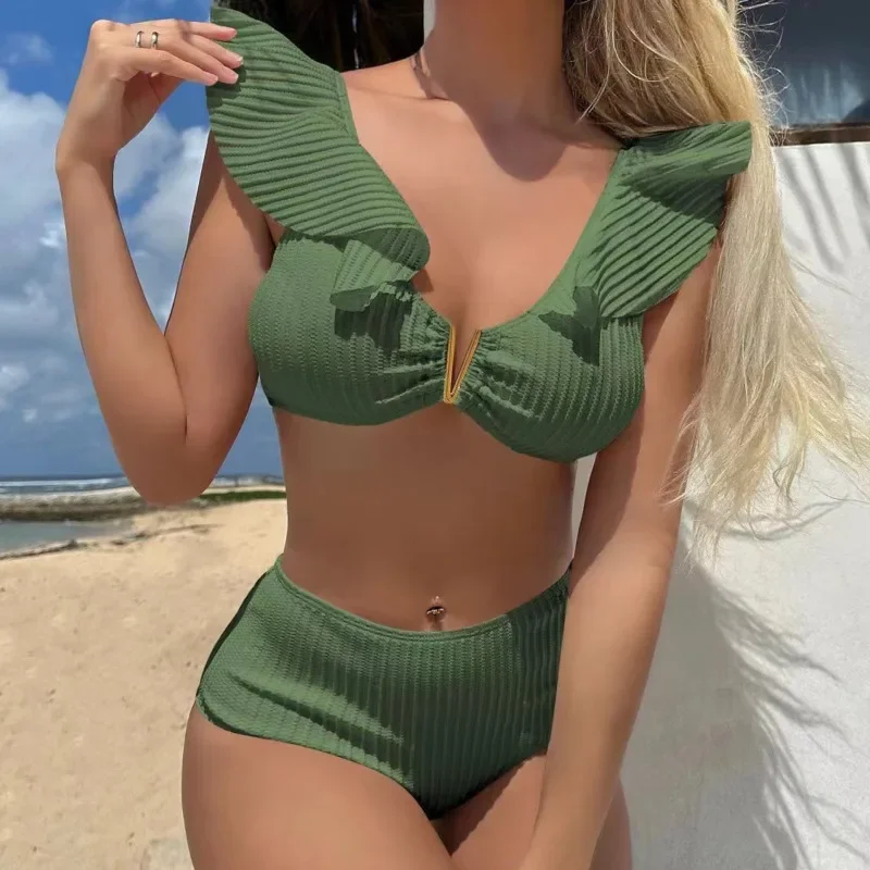 

Retro Sexy Bikinis Female Swimsuits Women's Swimwear Push Up Swim Wear Bathing Suits Brazilian Bikini Set Beachwear Pool Bather