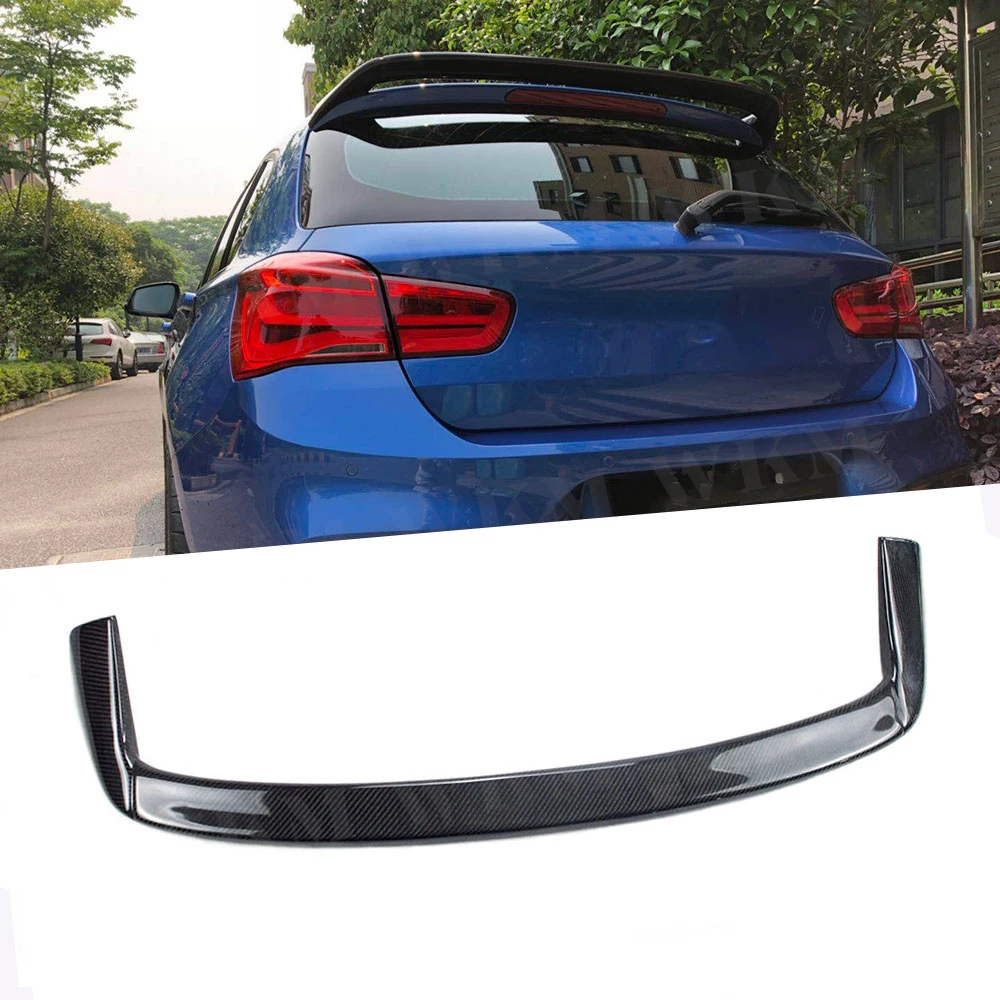 Carbon Fiber Rear Roof Spoiler For BMW 1 Series F20 116i 120i 118i M135i 2012-2018 Rear Roof  Wing Spoiler Fiber Glass