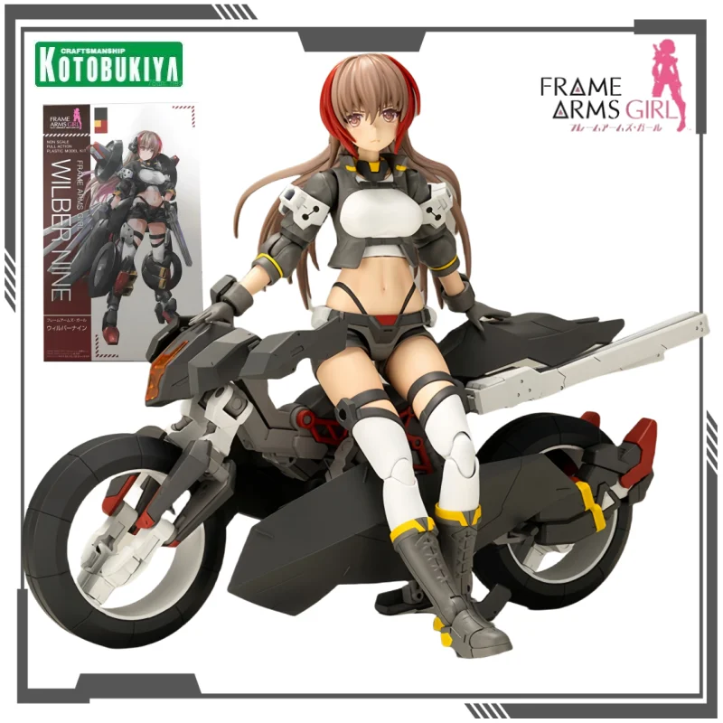 

Kotobukiya Original FRAME ARMS GIRL Series WILBER NINE Anime Figure Assembly Model Toys Collectible Ornaments Gifts for Boys