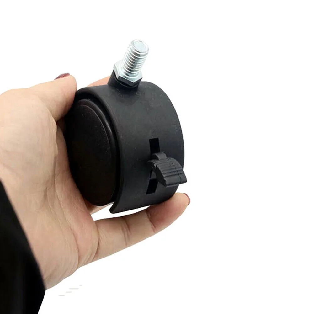 1pc Swivel Caster Wheels For 360 Degree Swivel Wheels Home Office Chair Casters Trolley Rollers Replacement Furniture Hardware
