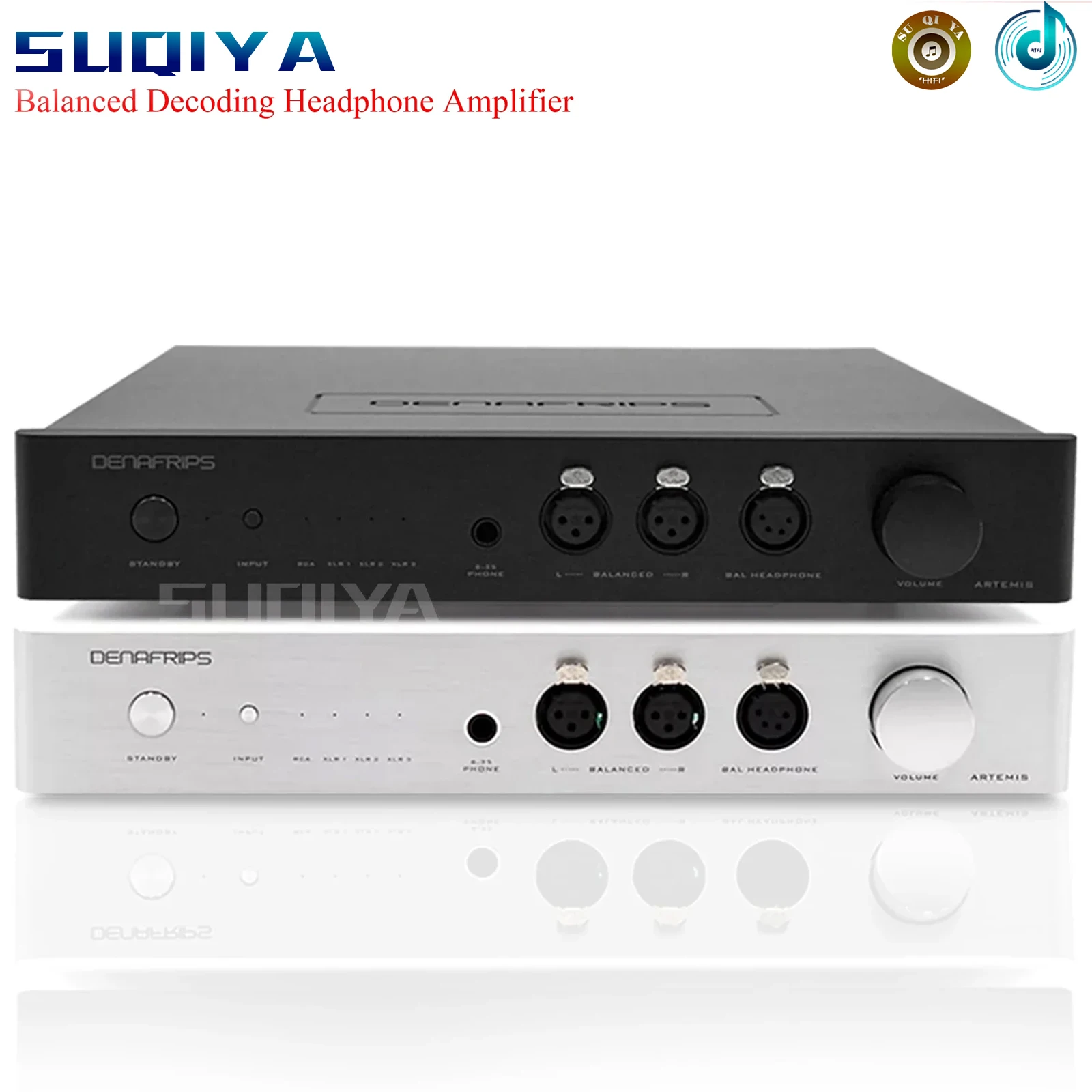 

SUQIYA-ARTEMIS Fever HiFi сбалансированное декодирование все в одном усилитель для наушников XRL входной выход