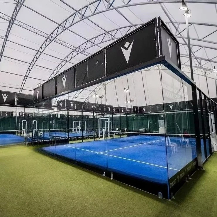 Professional Paddle Courts Panoramic Padel Court with Good Quality Paddle Court for Tennis Sports Competition