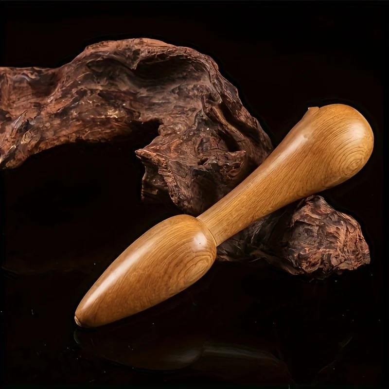 2A simple wooden massager，Full-body acupoint massage stick for relieving fatigue and pain，Manual massage tools