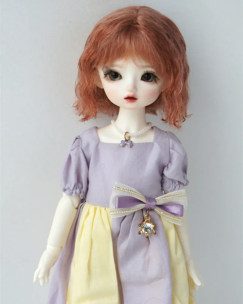 Jusuns YOSD MSD SD DOD Hair  JD693  6-7inch 7-8inch 8-9inch  1/6  1/4 1/3 Short Mini Wave Soft Mohair BJD  Wigs Doll Accessories