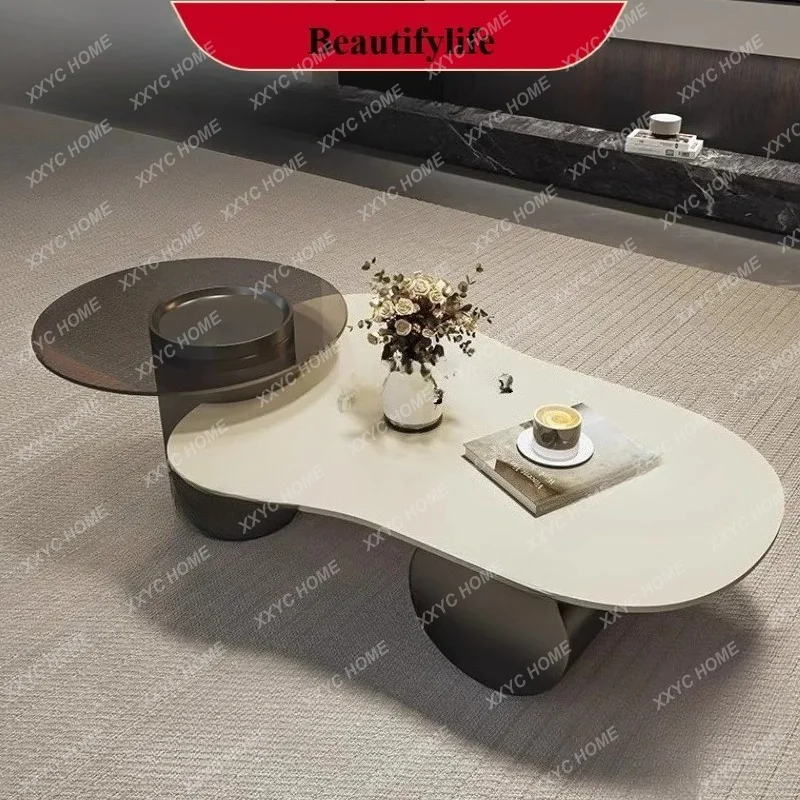 DinnerCoffee Tables Luxury Design Minimalist Moving Unique Coffee Table Living Room Couchtisch Chinese Style