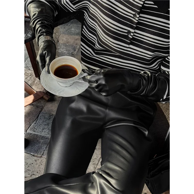 ASDS-gestreept damesshirt met lange mouwen en kleurblokken, zomershirt met gekerfde hals