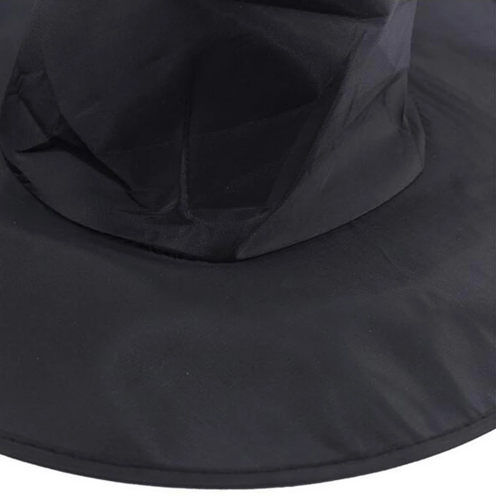 

10pcs Halloween Wizard Hat Oxford Cloth Witch Hat Costume Party Masquerade Cosplay Accessory For Halloween Festival Wizard
