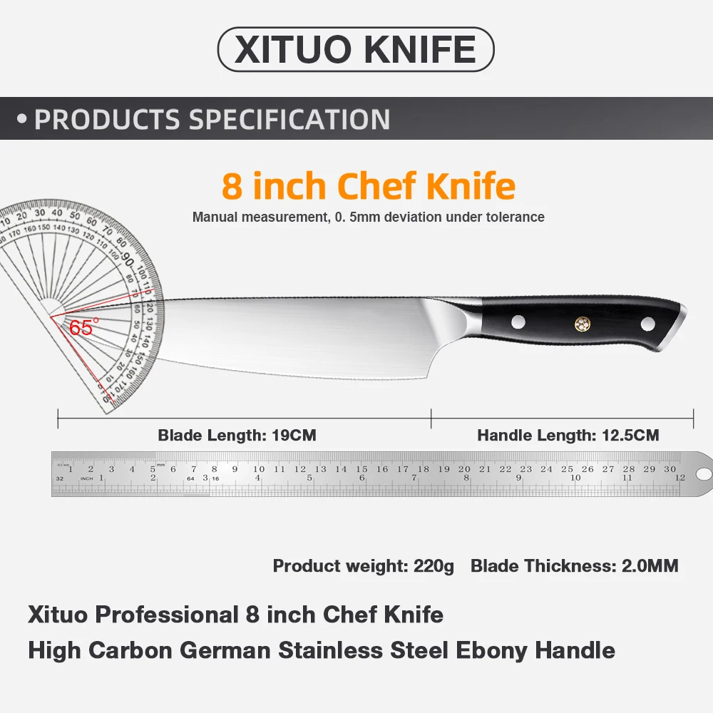 XITUO Chef Knife 8