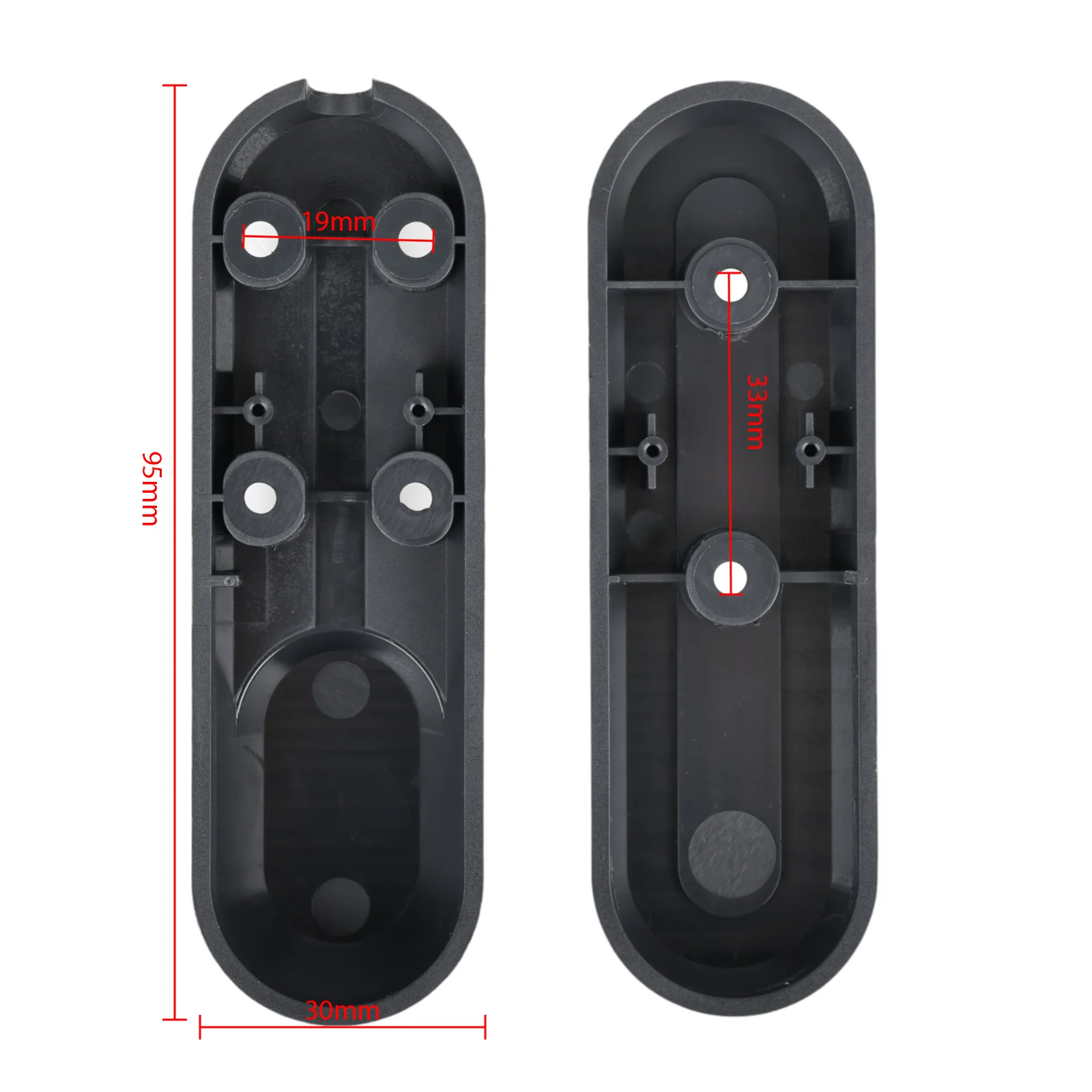 Front Fork Protective Shell Reflector For Xiaomi Electric Scooter 4 Red Reflection Sticker Replacement Parts