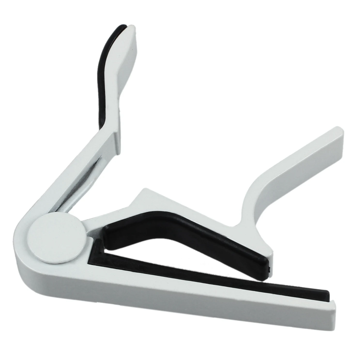 BARU 1Pcs Klip Capo Gitar White-Handed dengan Penggantian Cepat & 10 Pcs Pick Gitar Celluloid Berwarna-warni yang Stylish 0.47mm