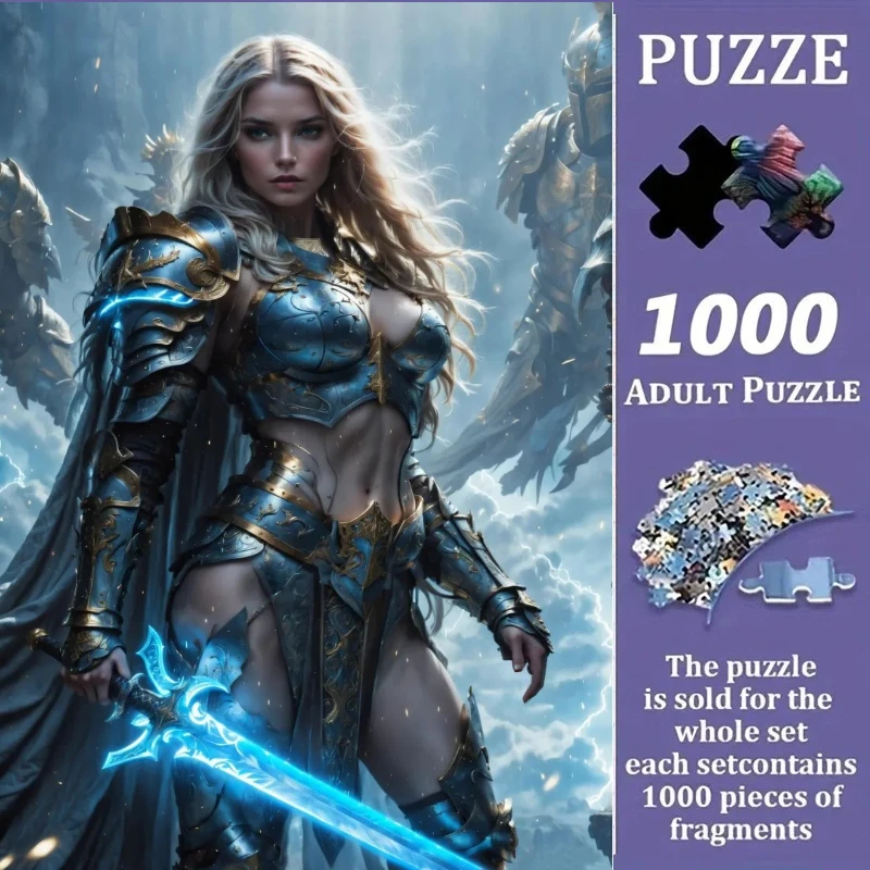 

Пазл на 1000 элементов, Золотой пазл «Стражи Небес», идеально подходит для совместного творчества и развлечений с семьей, подарок, игрушка для досуга