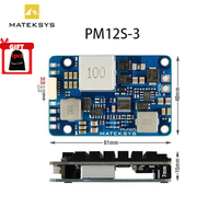 MATEK MATEKSYS PM12S-3 Power Module 3-12S LIPO 5V 9V VX BEC with HeatSink for RC Model Airplane Helicopter FPV Racing Drone