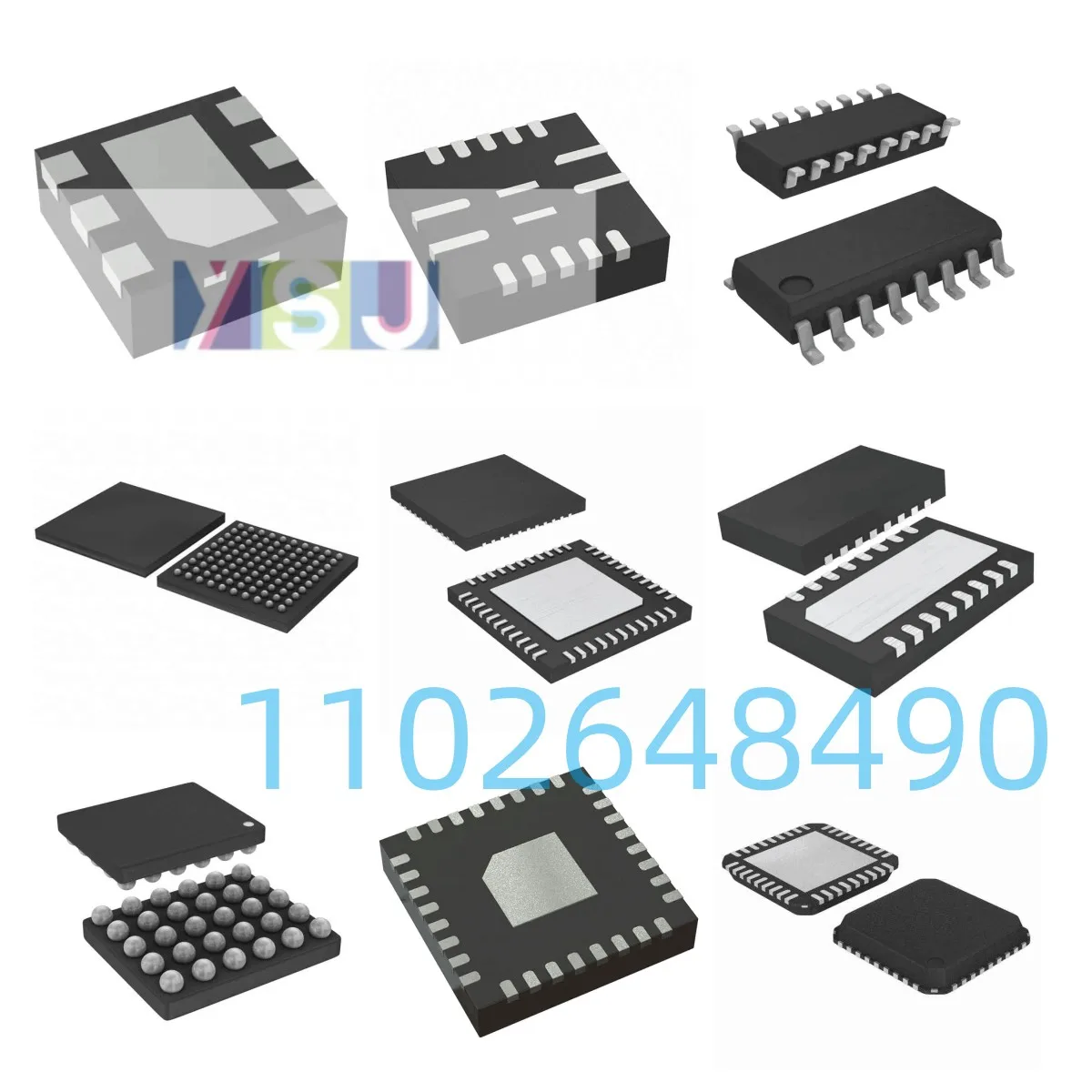 IC IC dalam sistem baru yang dapat diprogram EncapsulationQFP64