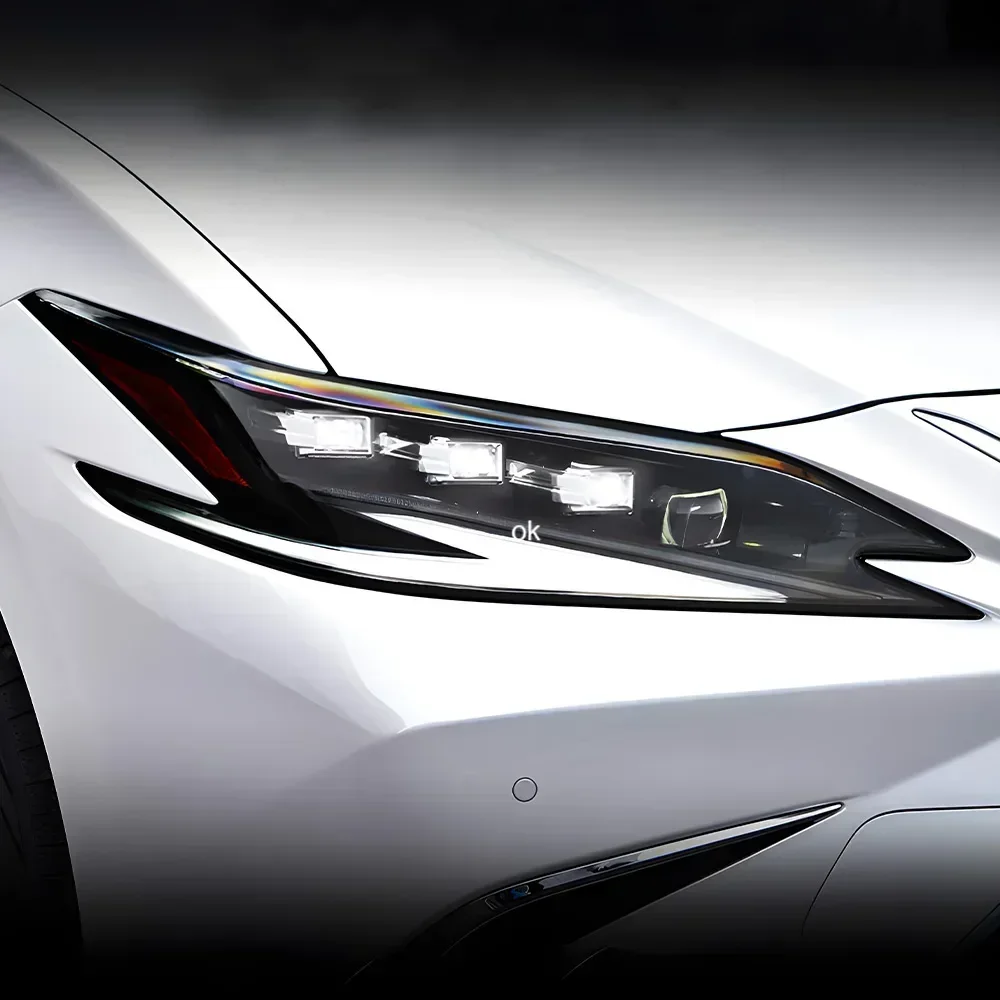 

For Lexus ES 200 260 300 2018-2023 Car Front Lamps Assembly Upgrade High Quality LED Dynamic 3 Projector Lens Tool Accessories