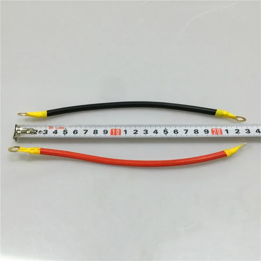 For bold plus red and black motorcycle battery line quality long and short copper battery cell motorcycle battery