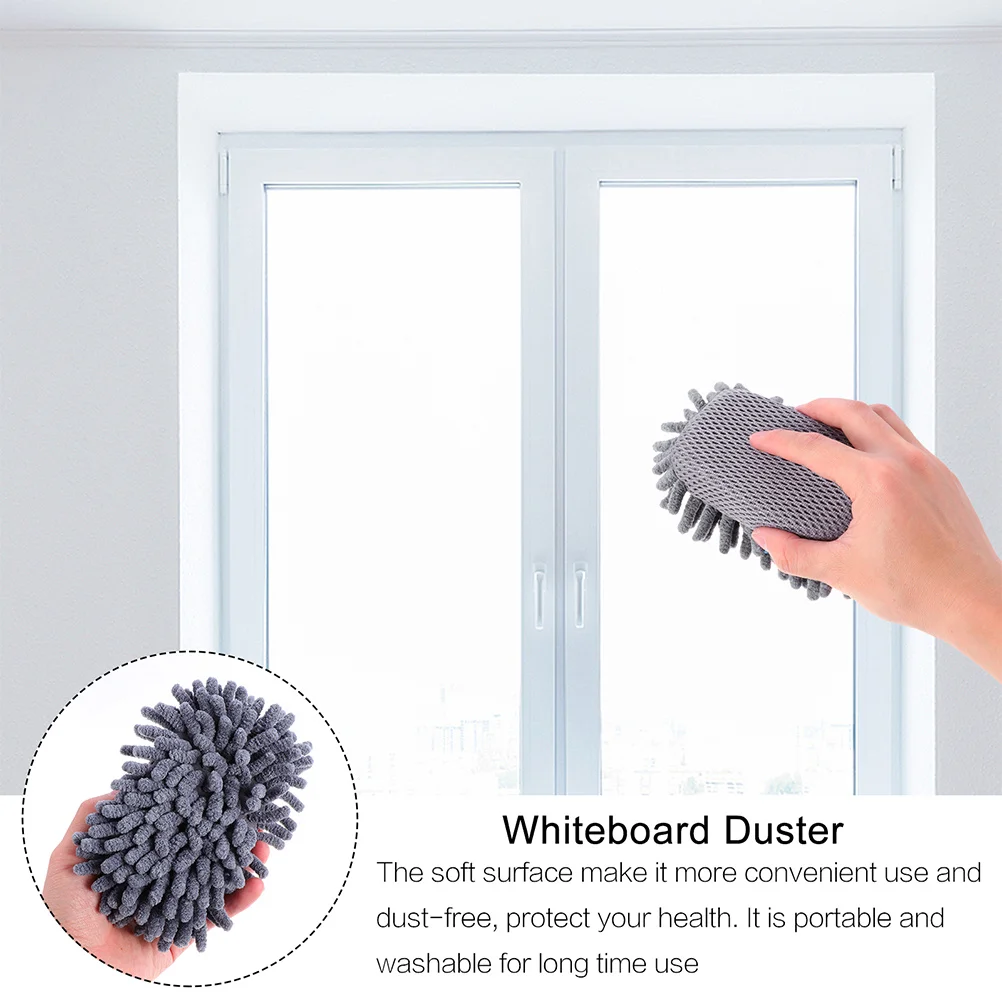 

3Pcs Board Cleaner Practical Chalkboard Wiper Comfortable Hold Fine Polishing No Burrs School Blackboard Eraser