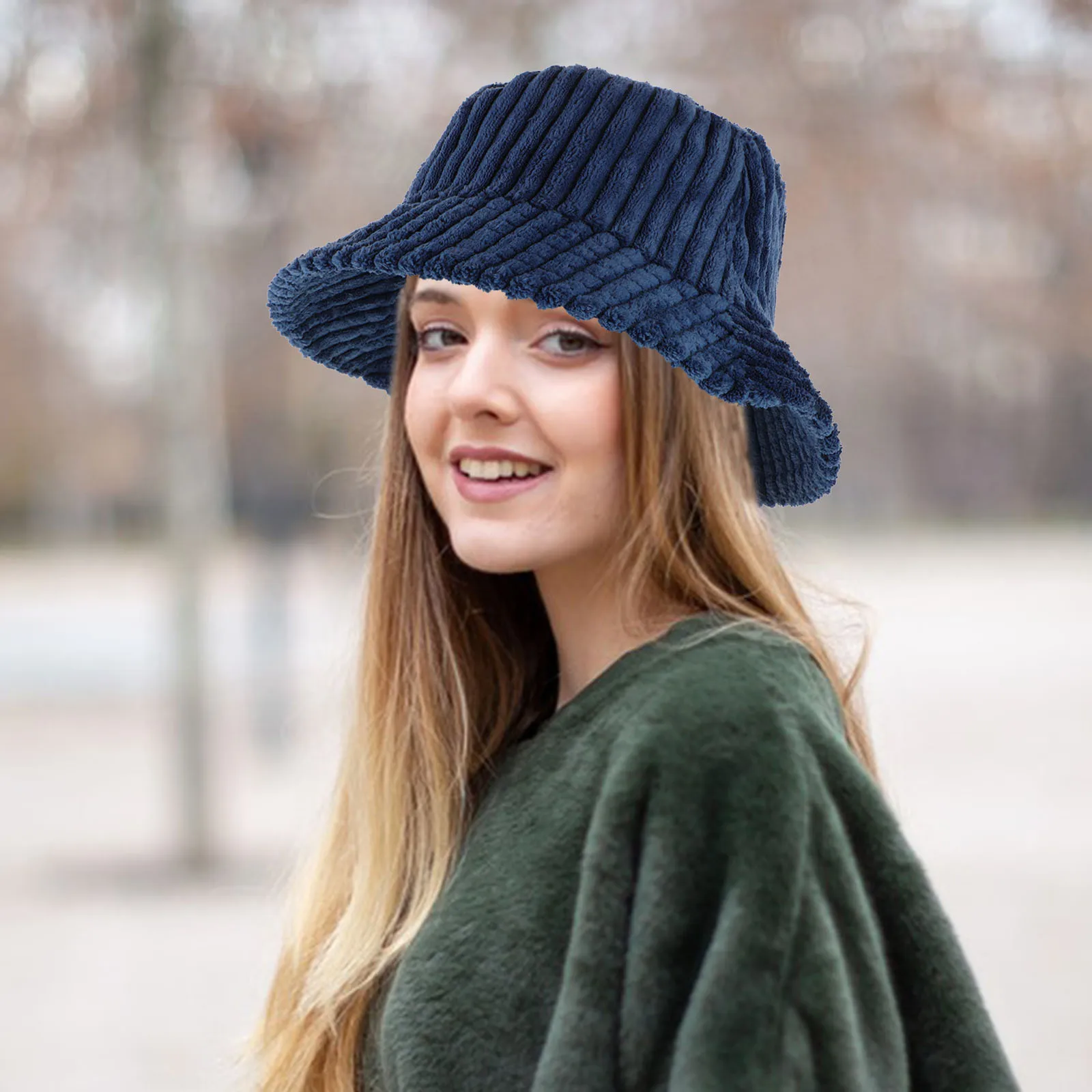 قبعة دلو سروال قصير عتيقة خفيفة الوزن دافئة للجنسين قبعة صياد للخريف والسفر في الهواء الطلق ملابس الشاطئ قبعة صغيرة لطيفة باردة