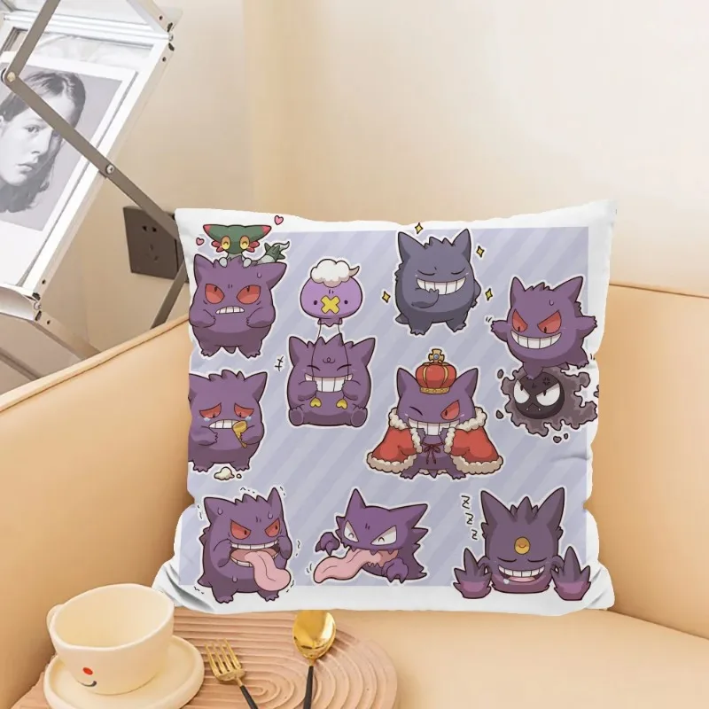 Cushion Cover Pillow Cover Decorative Pillowcase Pillows Cover P-pokemon-n Pilow Covers for Living Room Cushions Home Decoration