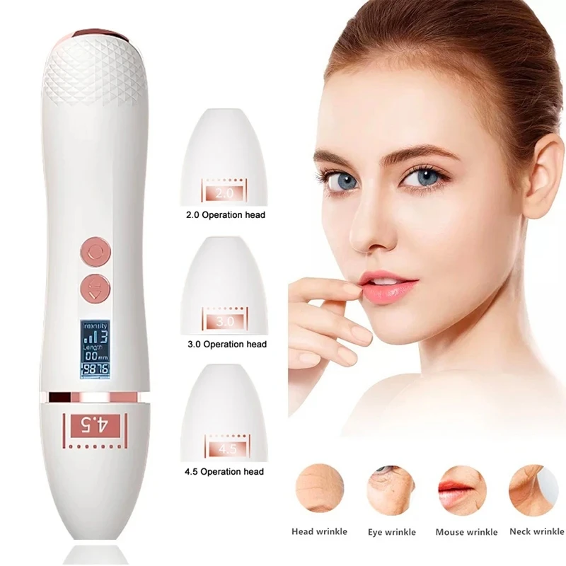 

Handheld 7D Mini Ultrasonic Face Lifting Massager SPA Beauty Machine Wrinkle Removal Anti-Aging Skin Tightening Eye Care