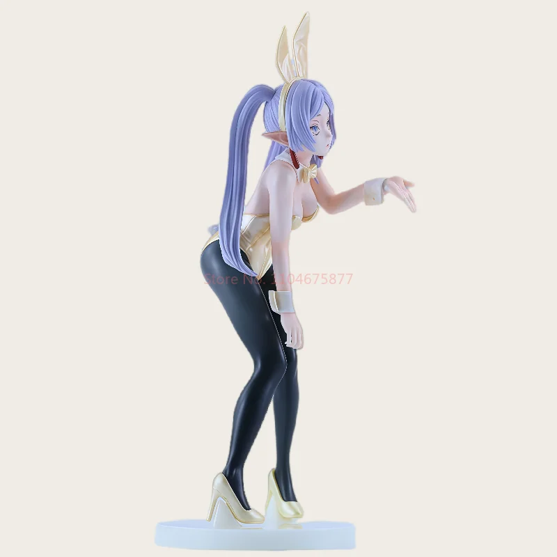 Nieuwe Frieren Beyond Journey'S End Frieren Bunny Girl Blow A Kiss Anime Figure Model Standbeeld Fans Collection Desktop Ornament Toy