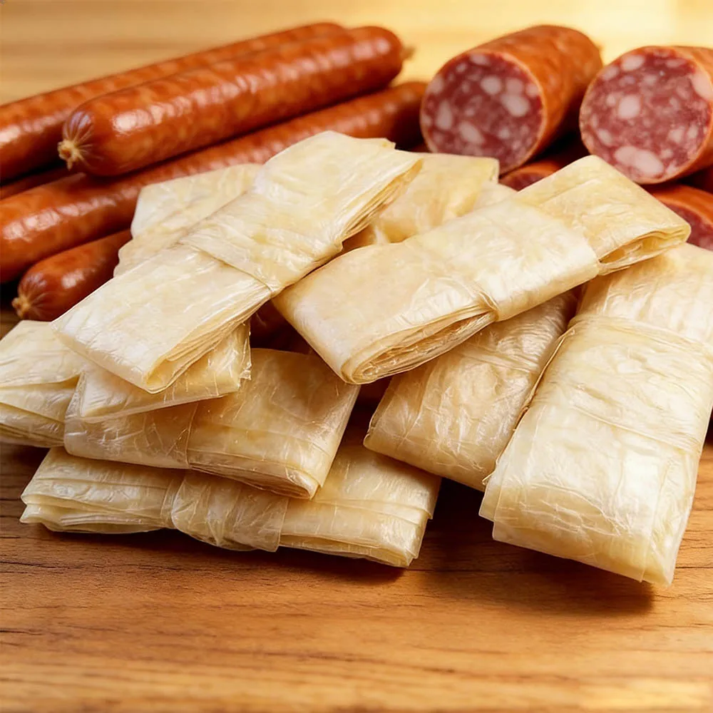 1-10PCS Width 25mm Natural Sausage Casings Shell Small Sausage Making Film Meat Packing Tools Kitchen Tools Meat Grinder Machine