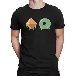 Leisure Donu And Deca T-Shirts Men Round Collar Pure Cotton T Shirts Slay the Spire Game Short Sleeve Tee Shirt Adult Clothing