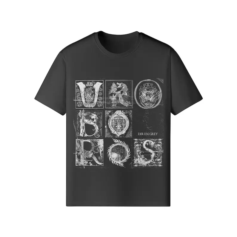 Dir En Grey Uroboros Japanese Visual Kei Rock Band Shirt Gothic Clothes