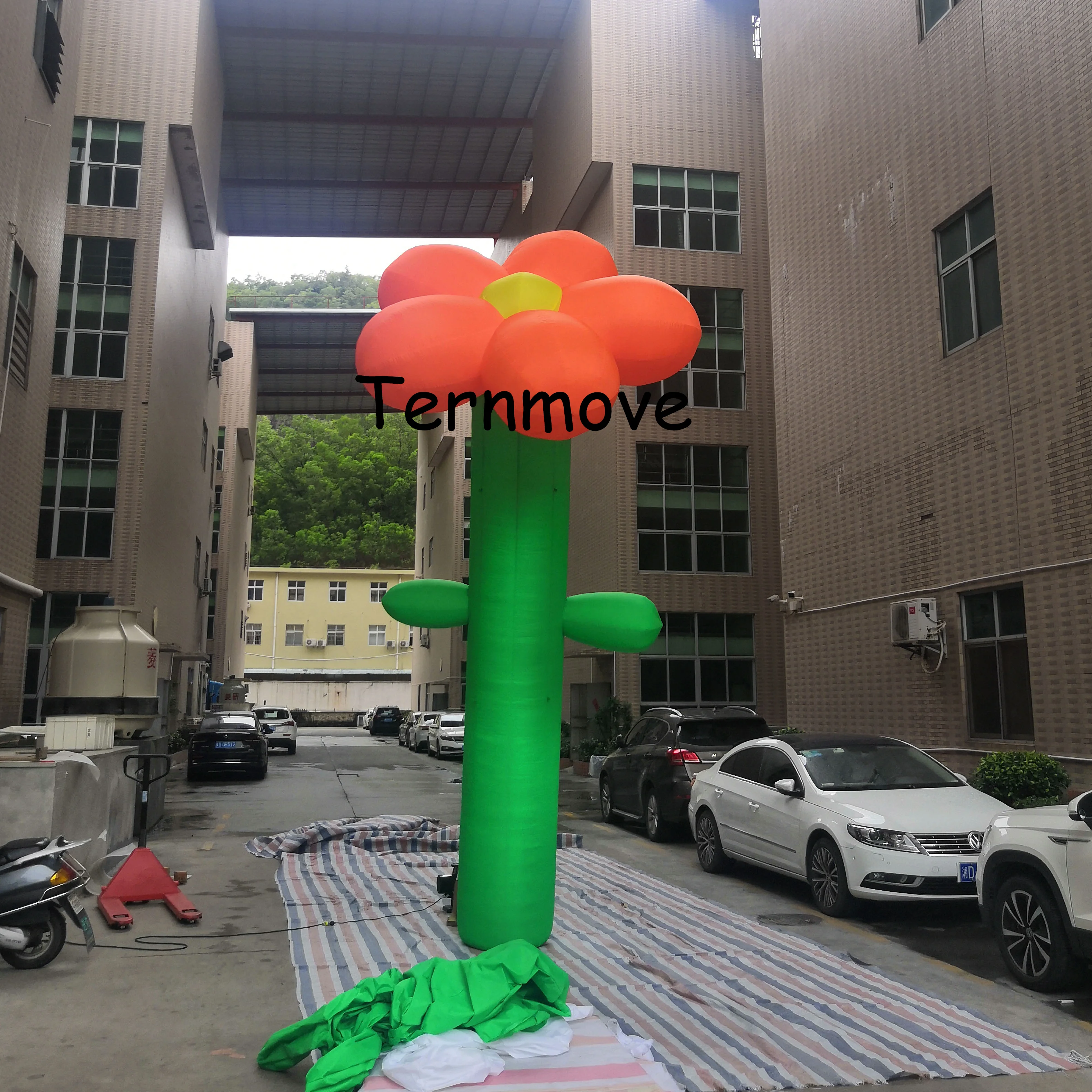 inflatable flower Plants Theme Large Inflatable LED Lighting Flowers Model For Event Advertising Decoration Toys