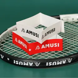 Multicolor Tennis Racket Head Sticker PU Reduce Impact and Friction Frame Protection Tape Scratch Prevention Overgrip Supplies