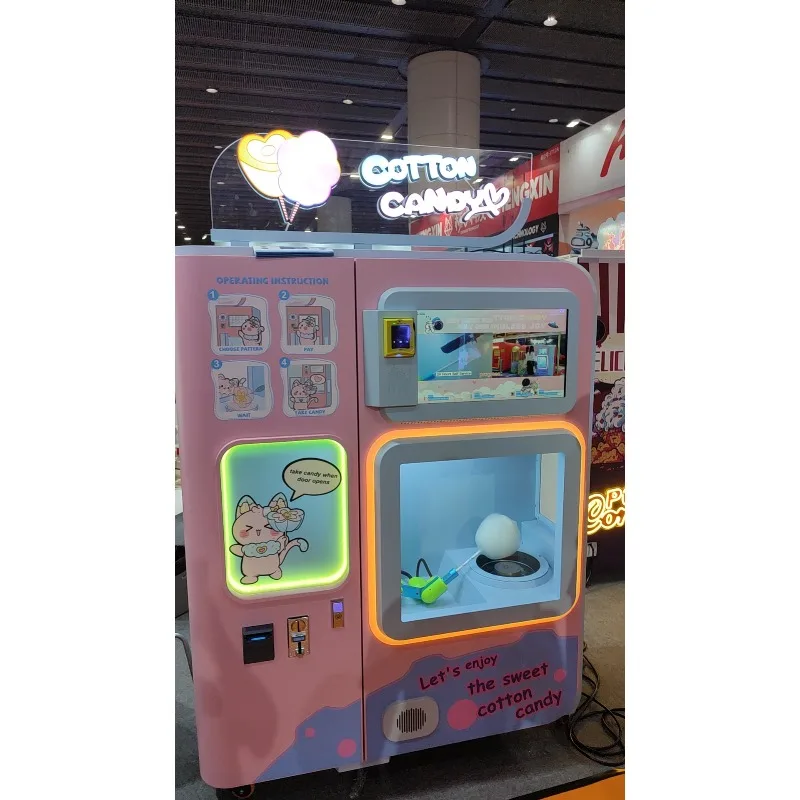 

Cotton Candy Vending Machine Widely Using Cotton Candy Machine Semi Automatic Cotton Candy Making Machine Manufacturer in China