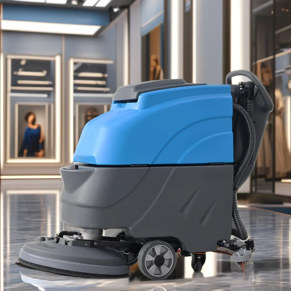 

Best Selling Electric Floor Scrubber Cleaning Machine Walk Behind Floor Cleaning Machine