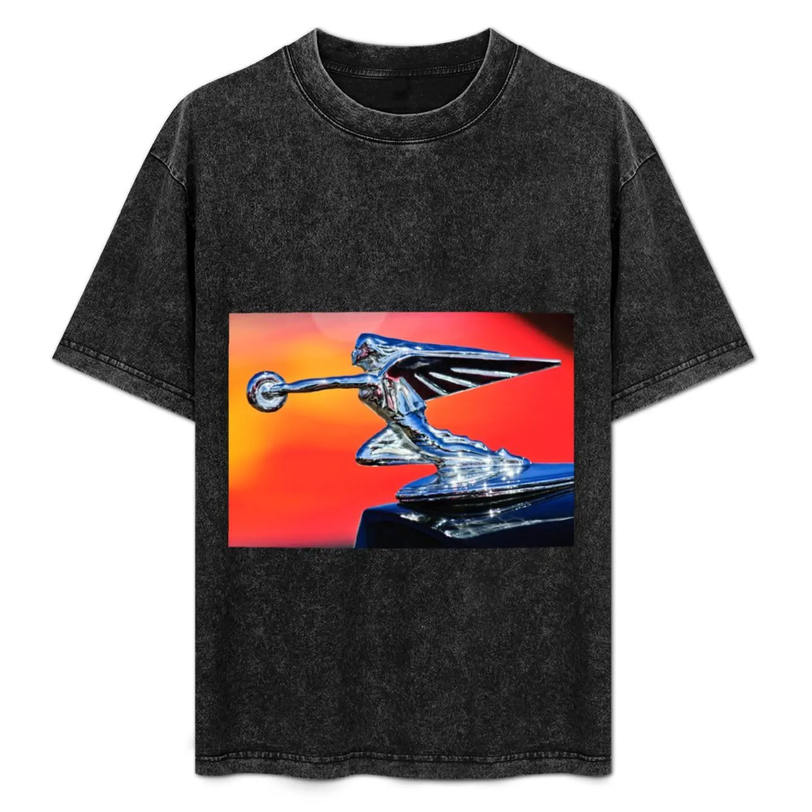 

1935 Packard Hood Ornament -0295C T-Shirt Lightweight Gym Training T-Shirt