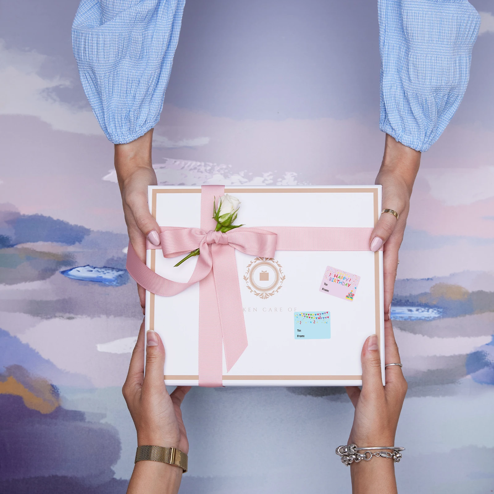 300 قطعة 1.5In * 2In عيد ميلاد سعيد هدية العلامات هدية عيد الميلاد العلامات عطلة عيد ميلاد ملصقات هدية أعواد تزيين #6