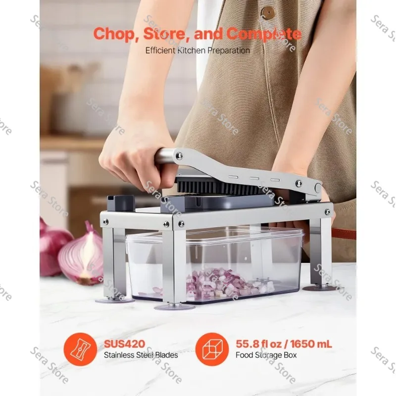 AY-490 Food Slicer Multi-Functional with 9 Accessories for Shredding Slicing Grinding And Cutting Strips Kitchen Tool