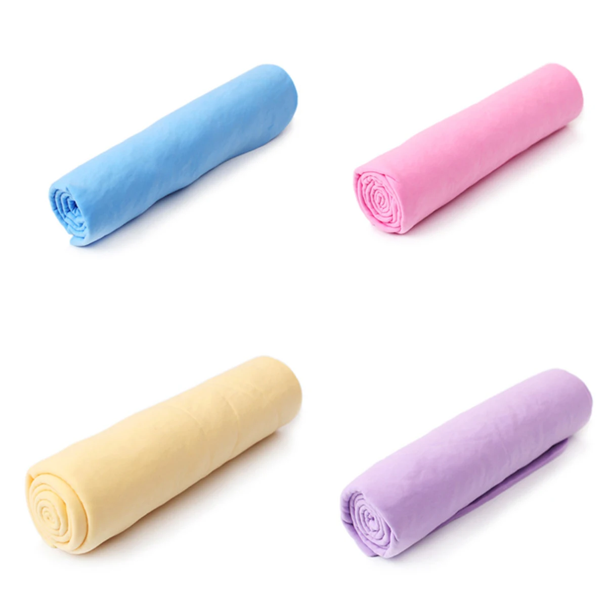 

Absorbent Chamois Towel Super Dry Car Wash Pva Deerskin Towel For Bath Hair Drying Cleaning 66X43Cm Random Color
