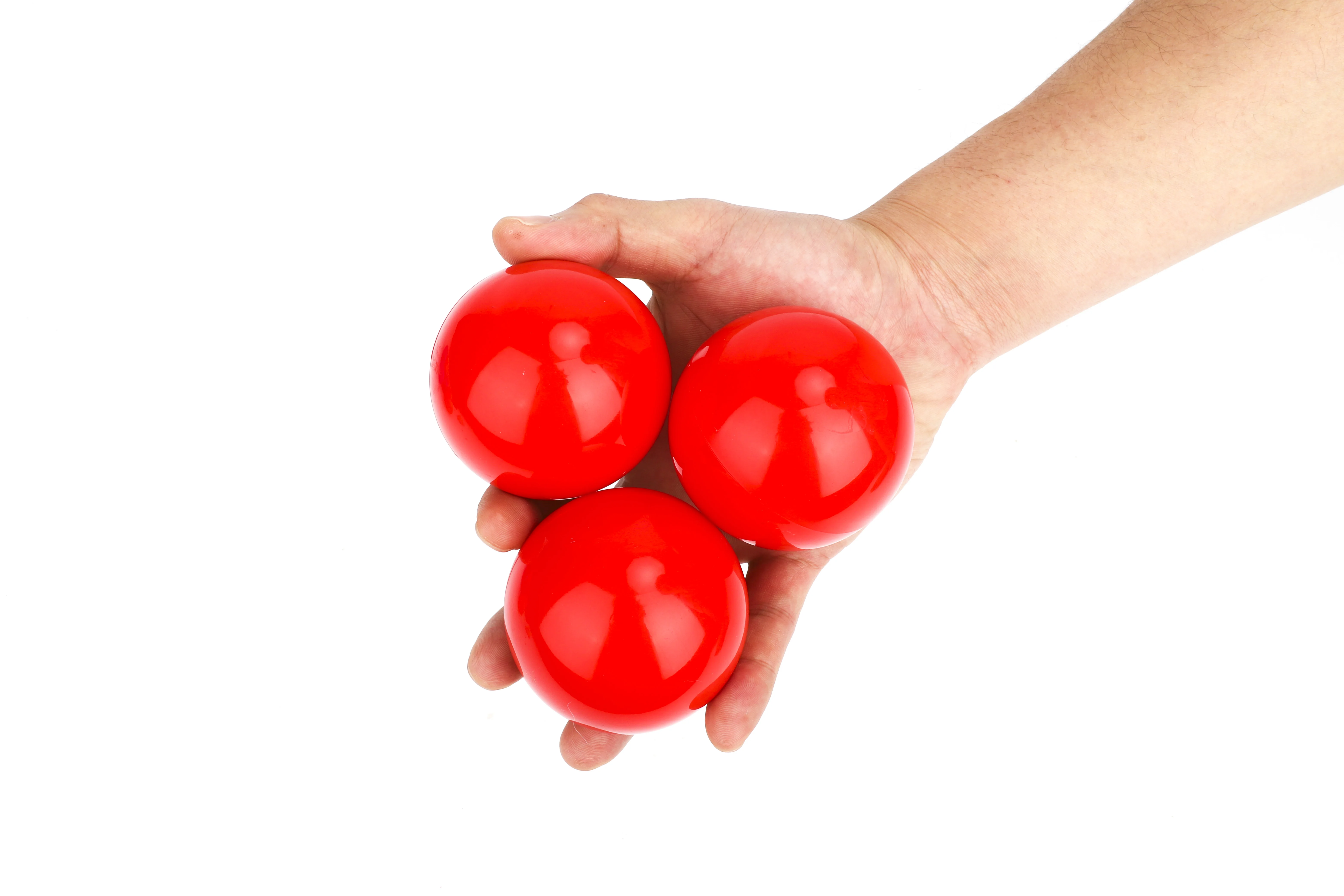 Bolas de malabares rusas, Juego de 3 bolas de Maraca con equilibrio de peso profesional