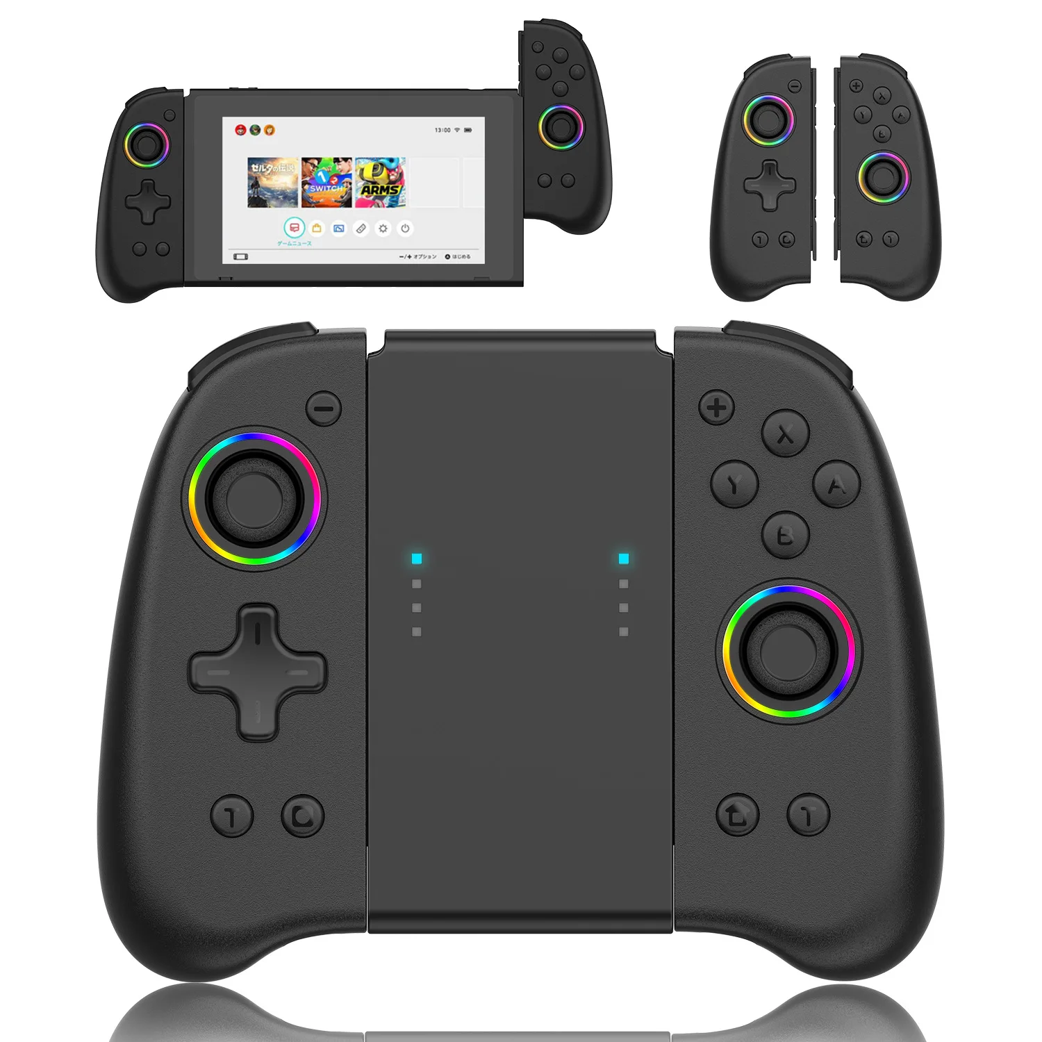 

NEW Wireless Controller for Switch NS Joypad Game Handle Grip Left&Right Joystick Bluetooth Gamepad with wake-up