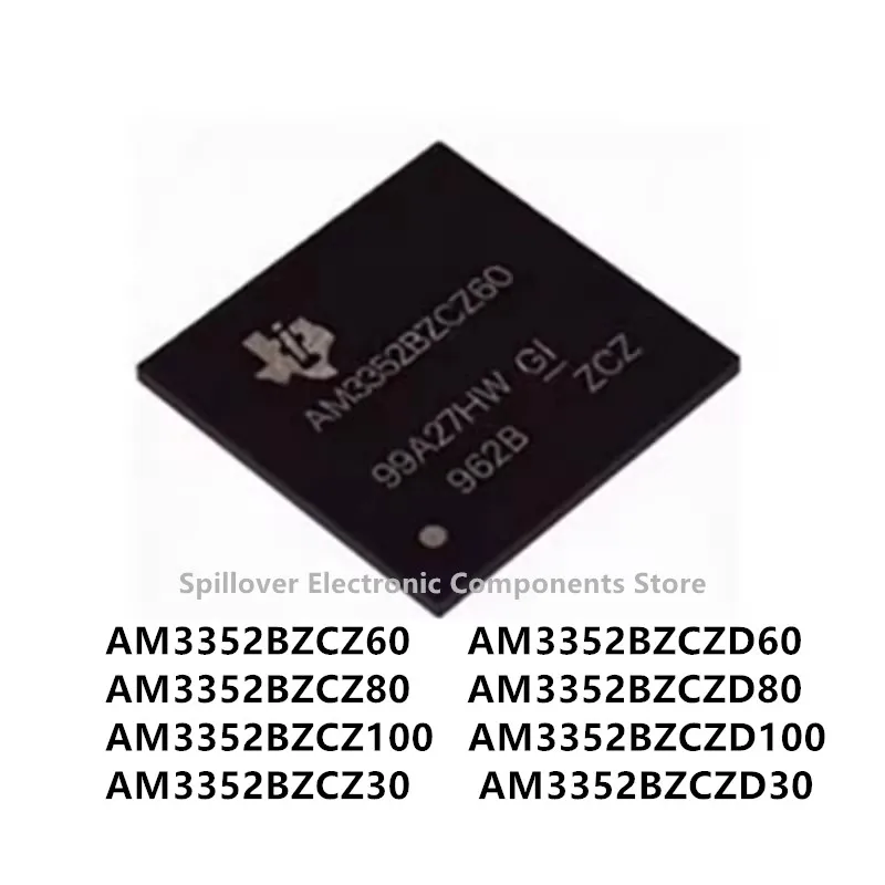 AM3352BZCZ60 BZCZD60 BZCZA100 BZCZD80 BZCZD80 BZCZD30 BZCZ30 BGA324 package core board main control microprocessor chip