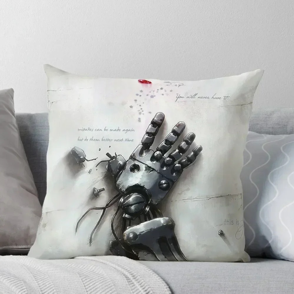 

Fullmetal Alchemist - The Philosopher's Stone Throw Pillow Luxury Pillow Cover Decorative Sofa Cushions pillow
