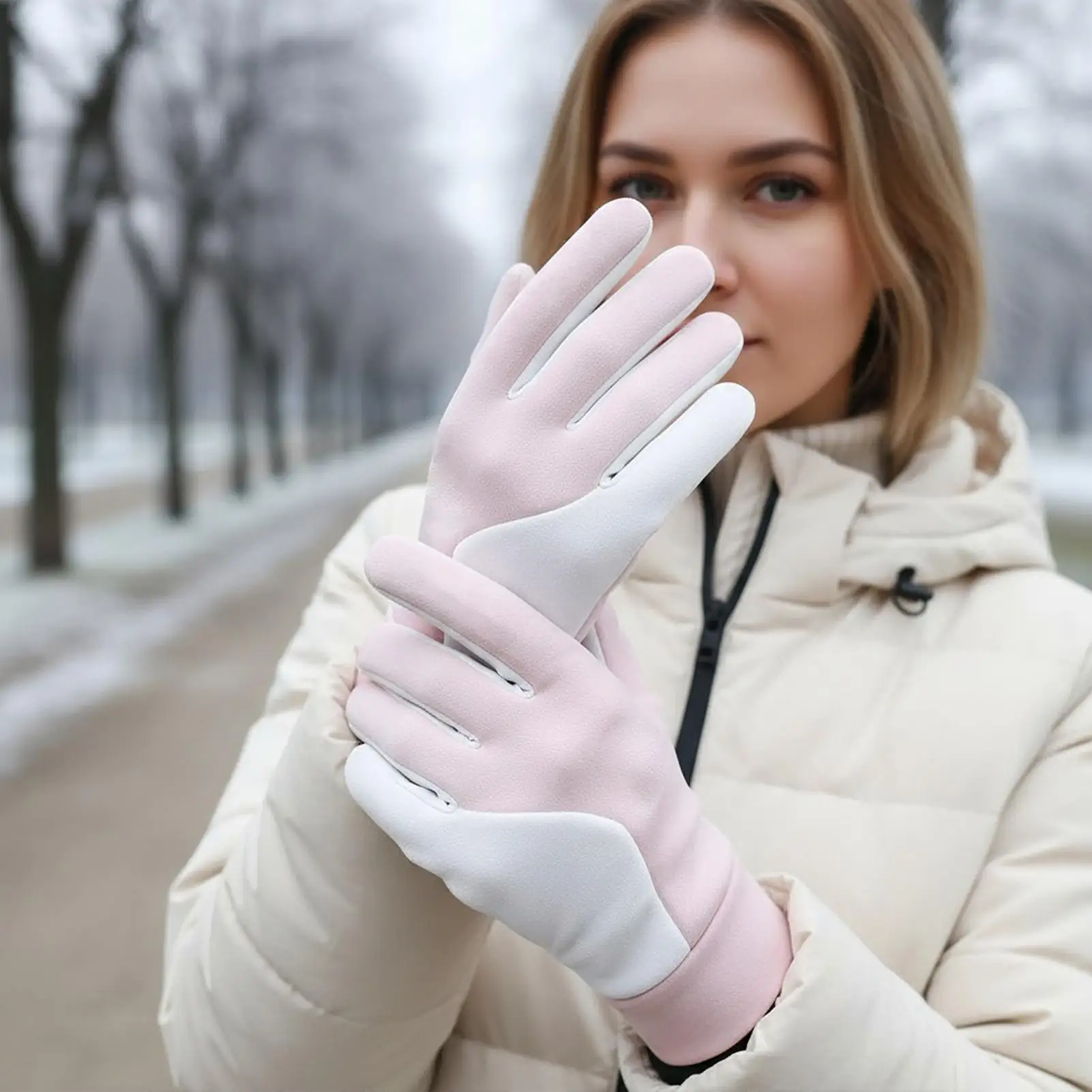 قفازات الدراجات النارية للرجال مقاومة للرياح ومقاومة للماء للدراجات النارية واقية تعمل باللمس قفازات للدراجات النارية لركوب رياضات القوى #3