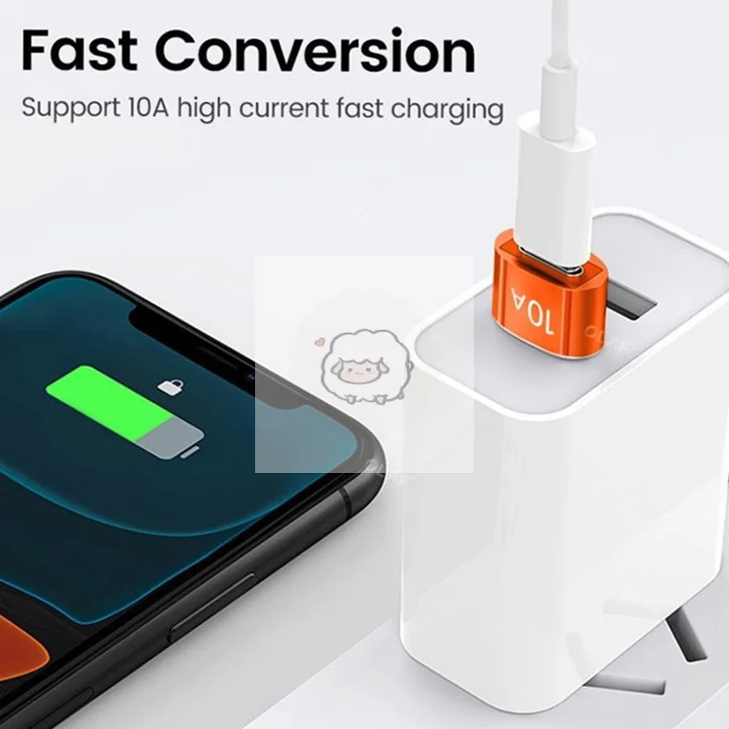 

Адаптер USB 3.0 на Type-C OTG, переходник USB Type-C (мужской) на USB Type-C (женский), быстрая зарядка для ноутбука, кардридер